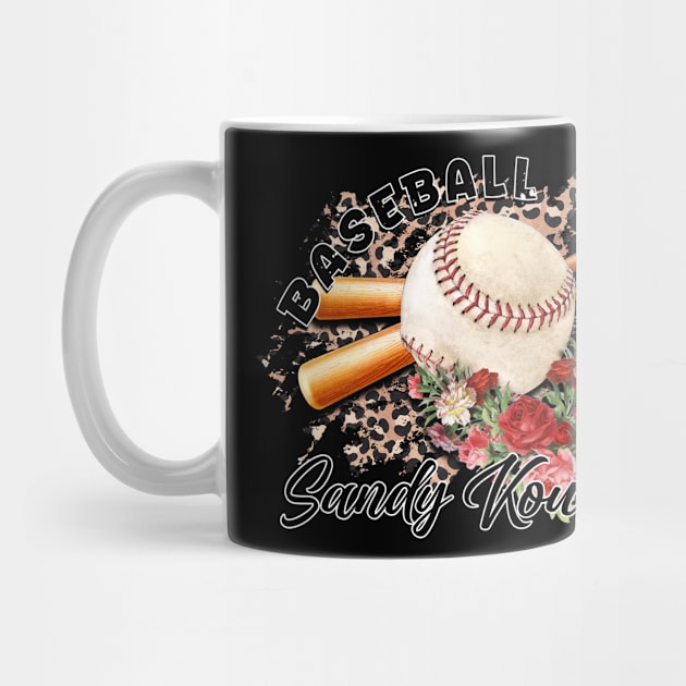 Proud Name Koufax Graphic Aesthetic Baseball by TheGreatGoldMaster